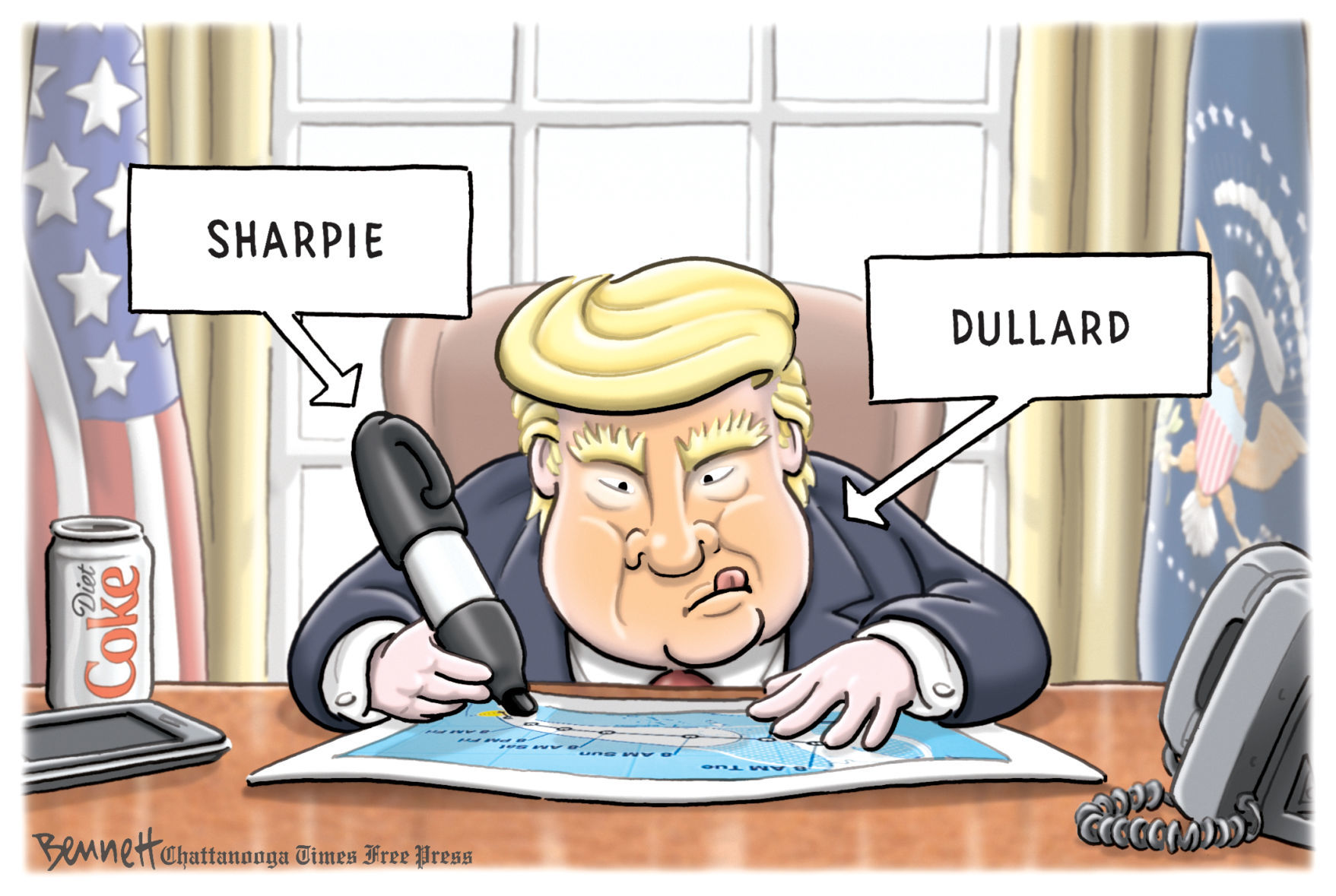 Clay Bennetteditorial cartoon